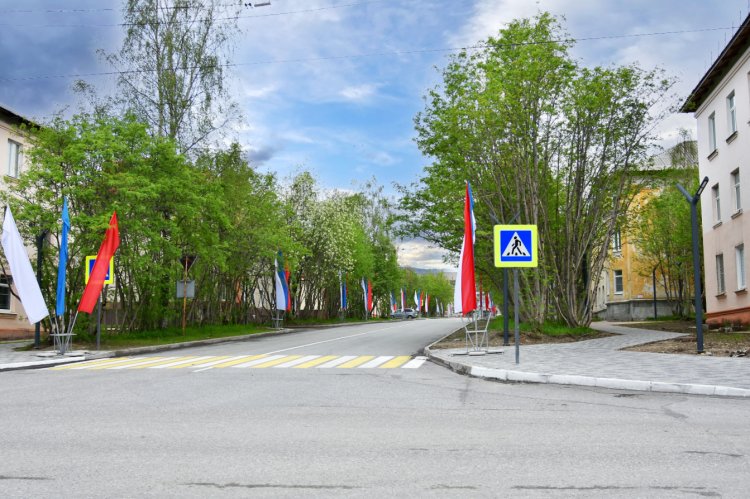 Ковдор преображается: в 2025 году продолжится благоустройство улицы Ленина