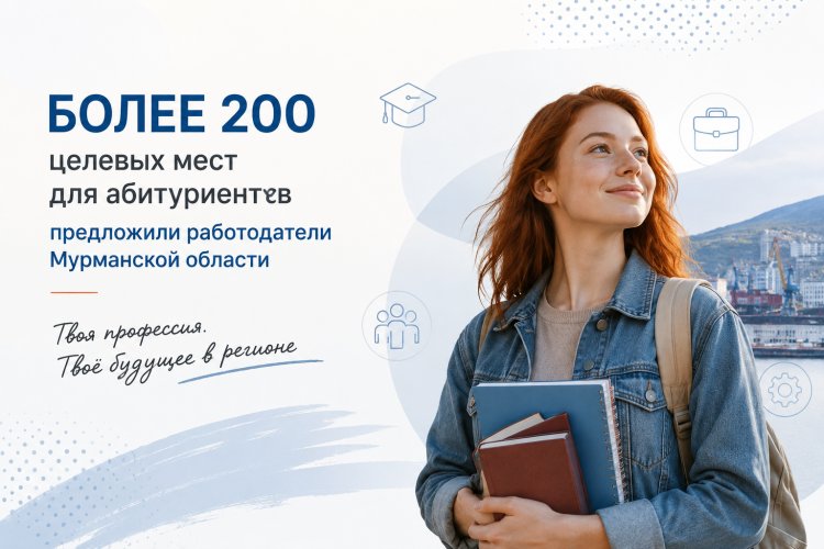 Более 200 целевых мест для абитуриентов предложили работодатели Мурманской области