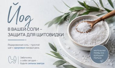 «Скрытый голод»: как распознать дефицит йода у себя
