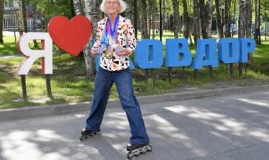 В полёте: ковдорчанка Наталья Кашина о роликах, йоге и секрете вечной молодости
