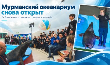 Мурманский океанариум открыт