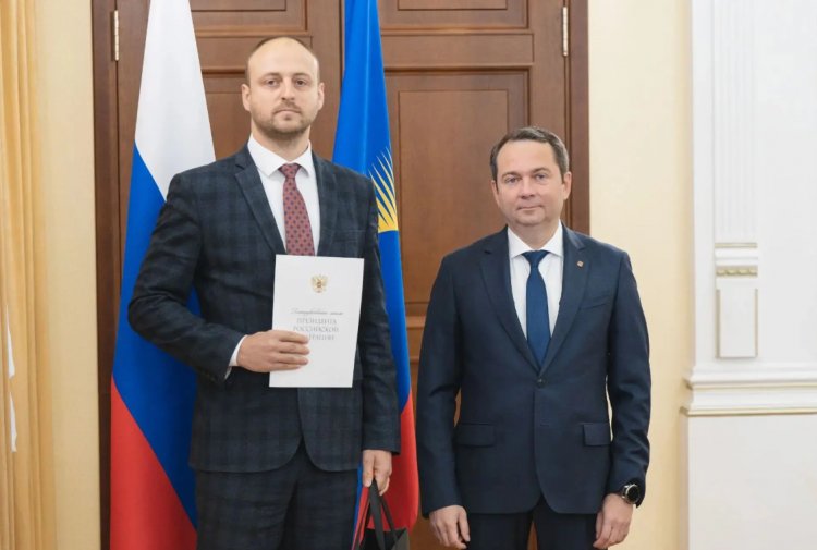 Заслуженная награда: ковдорчанин Александр Москвин получил благодарственное письмо от губернатора